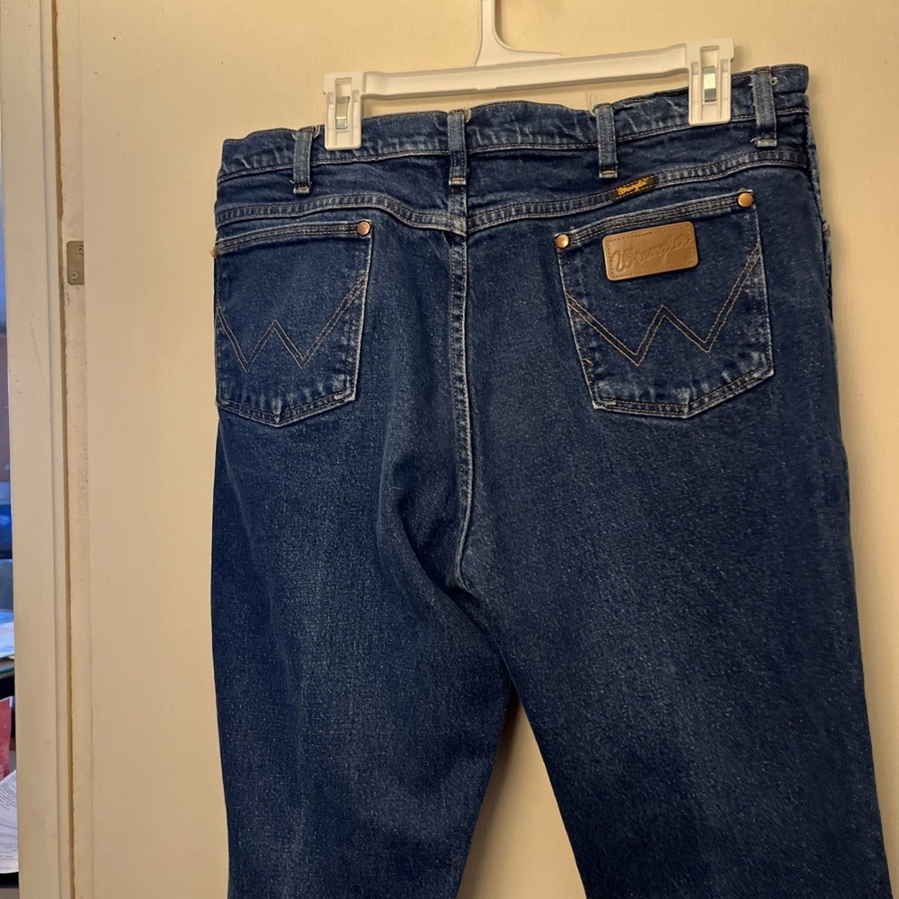 Wrangler Cowboy Cut Jeans Mens40 X30 Straight Leg Work Jeans